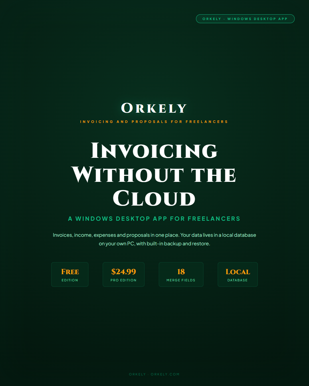 The cover of an Orkely carousel made in Carousel Studio