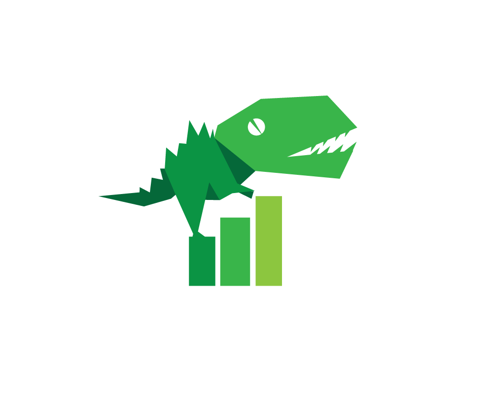 T-Rex Mascot vector logo